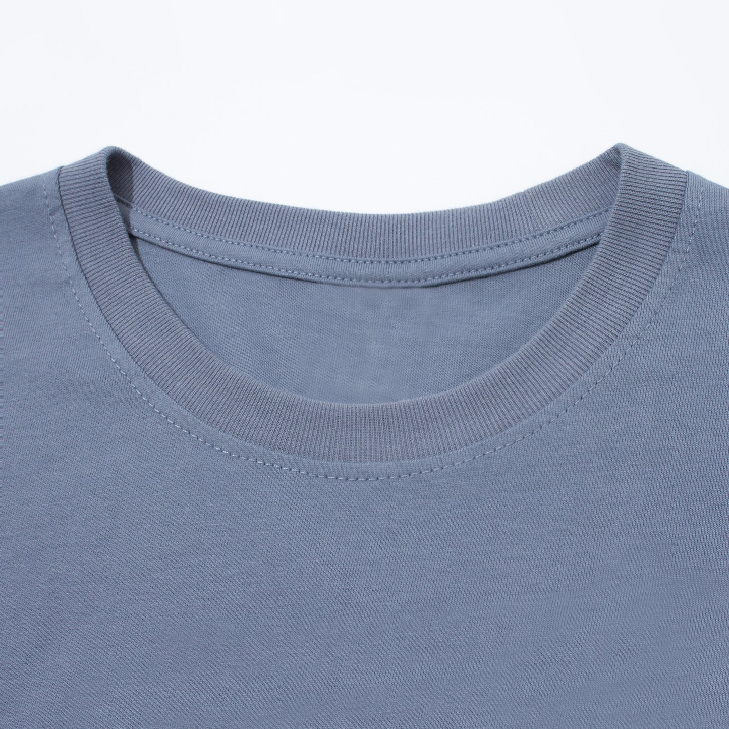 Oversized Deep Drop Shoulder Tee- Light Apricot